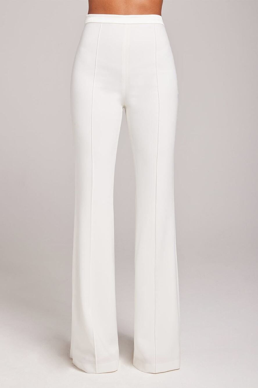 NADINE MERABI Charlotte White Pants - S